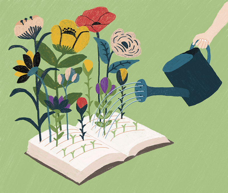 Editorial illustration by Emelie Zetterberg