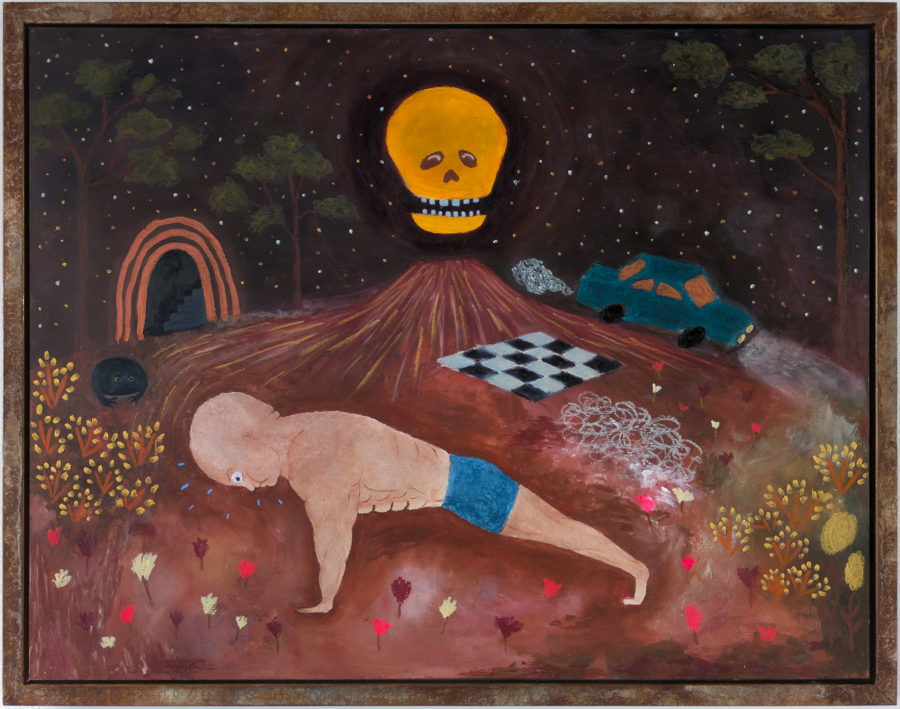 Unimpressed Frog by Emelie Zetterberg